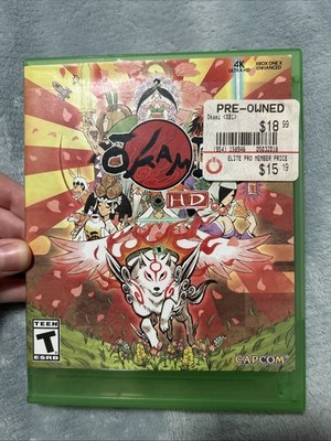 Okami HD (Microsoft Xbox One, 2017) Xbox One- Great Condition Tested Clean Disc