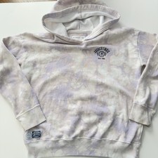 Abercrombie kids A F purple white Hoodie Size 15/16