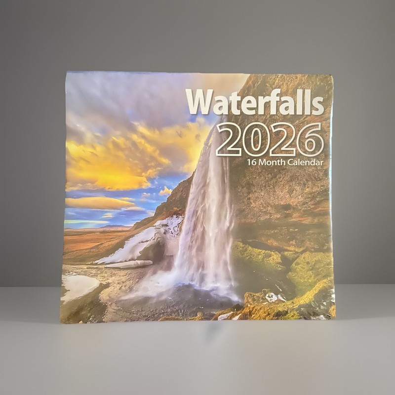 Signature 16 Month Calendar "WATERFALLS"
