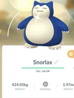 Pokémon Go-Shiny Snorlax-TRADE-Trade Registered Or 30 Days !