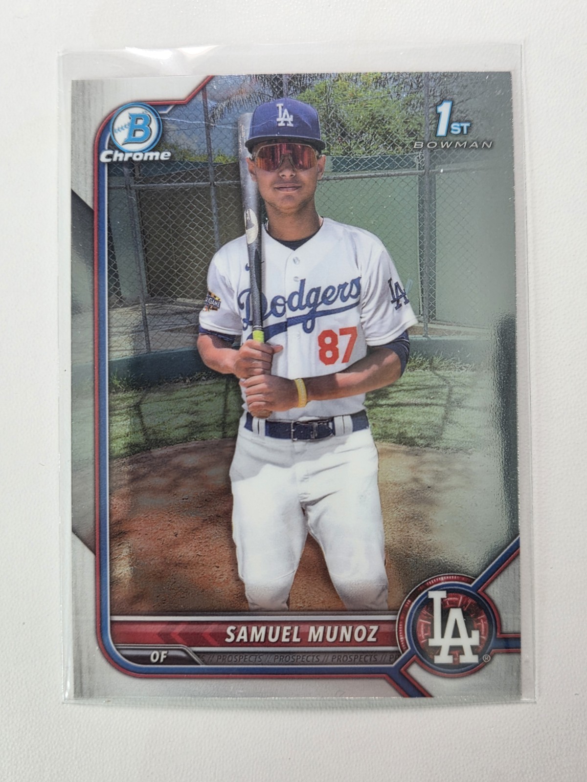 2022 Bowman Chrome 1st Samuel Munoz BCP-161