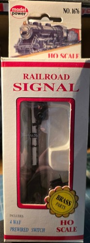 Modelo de señal de ferrocarril escala HO Power #1676 nuevo | Zustand: New