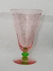 Watermelon Depression Glass  Goblets