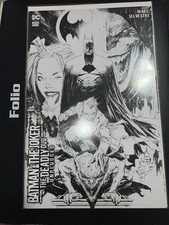 BATMAN & THE JOKER DEADLY DUO Unplugged  Marc Silvestri  rare sketch cover