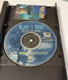 Alone in the Dark: One-Eyed Jack's Revenge w/Reg Card & Phone Card- Sega Saturn
