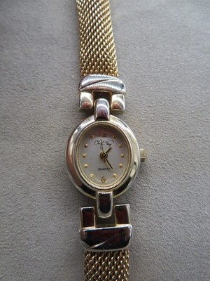Vintage Cheryl Tiegs Gold Tone Watch LCT034 New Battery