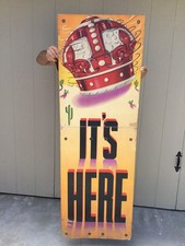 Vintage Red Crown Standard Oil Gasoline Advertising Cardboard Sign Look