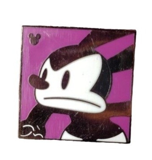 Disney Oswald Trading Pin Hidden Mickey Angry Lapel Pin Brooch Badge Jewelry