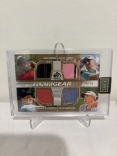 2001 Upper Deck Golf Tiger Woods e-Volve Auto Rookie Card 19