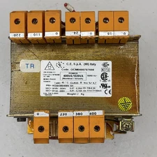 CE S.p.a. OCM0400707608 0/230/380/400V To 0/110V - 220V Transformer