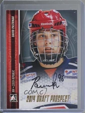 2014 ITG Draft Prospects Auto Gold /20 David Pastrnak #A-DP1 Rookie Auto RC k1r