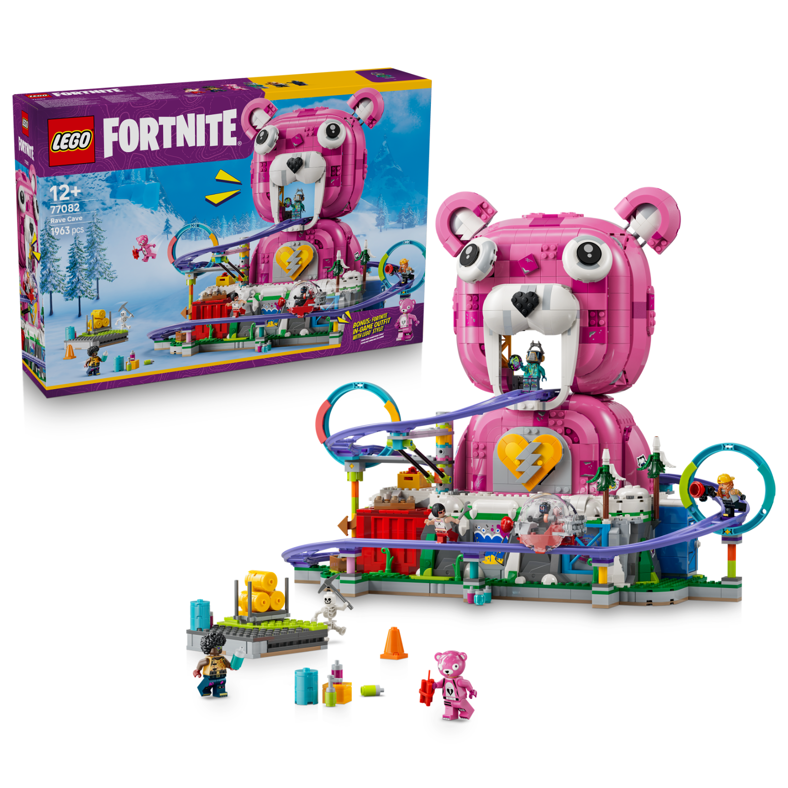 LEGO Fortnite 77082 Rave Cave Klemmbausteine Bausatz - Bild 21