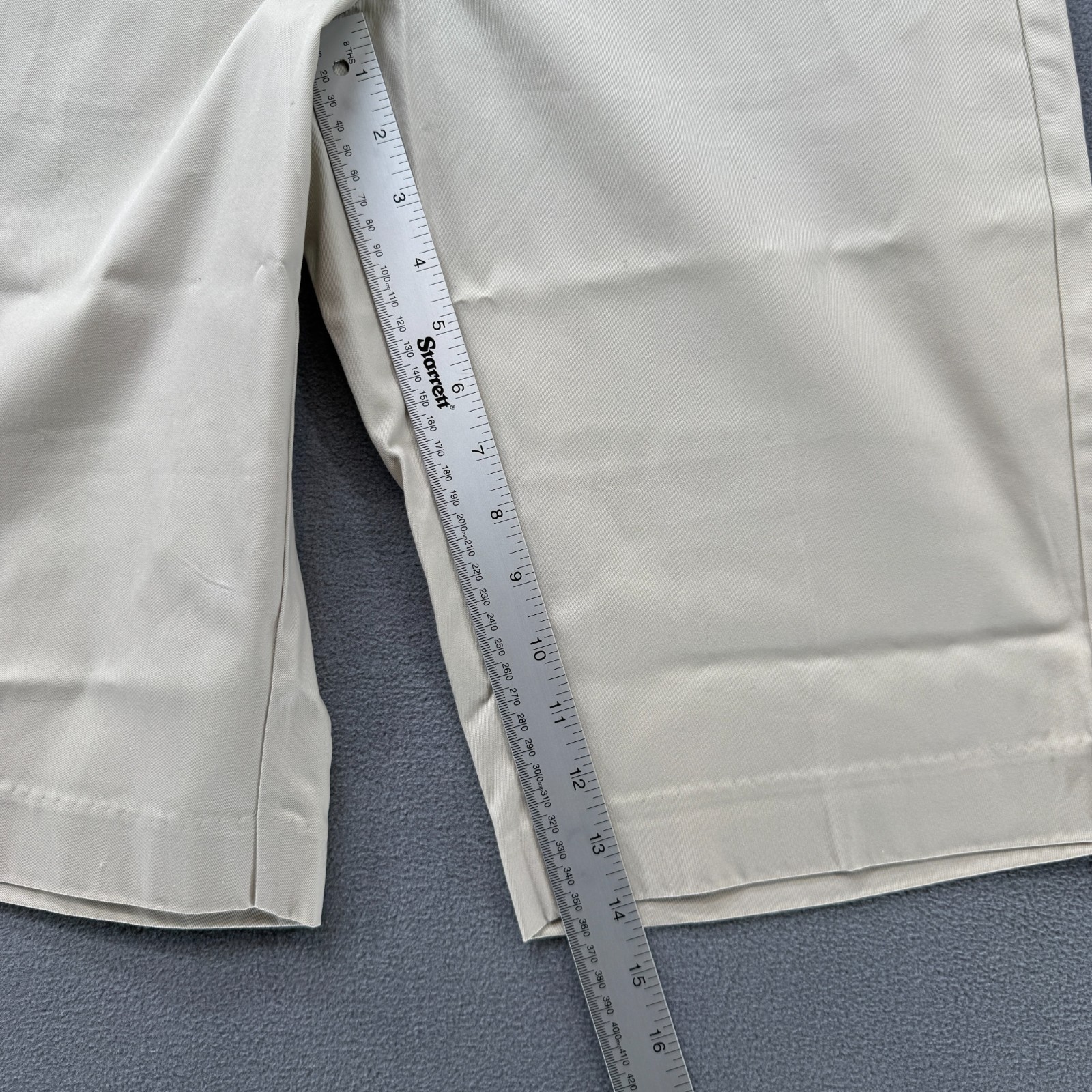 Mossimo Chino Shorts Womens 10 Cocoa Butter Low Rise Stretch Slim Through NWT image 5