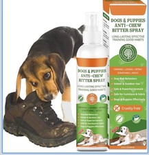 No Chew Spray for Dogs to Stop Chewing  Licking Furniture Shoes Bitter Apple Z8