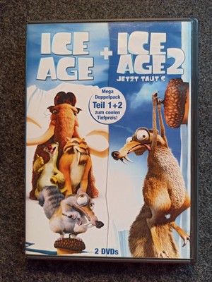 Ice Age + Ice Age 2 - Jetzt taut's (2 DVDs) guter Zustand !