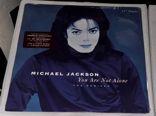 Michael Jackson 12 Single You are Not Alone the Remixes Vinyl 1995 LP Sealed