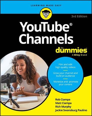 YouTube Kanäle für Dummies von Rob Ciampa (Englisch) Taschenbuch