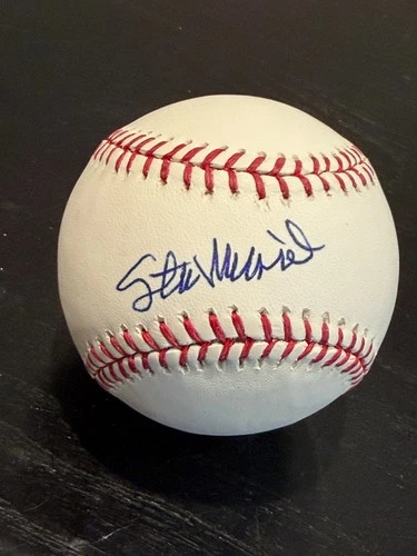 Stan Musial Signed Baseball with Tristar COA