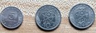LOT OF THREE 1982 GREECE 5 & 10 DRACHMAI COINS- good condition — photo 2