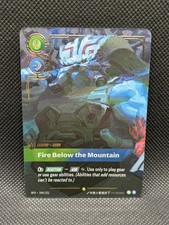 Ornn - Fire Below the Mountain SFD 244/221 Overnumber Spiritforged - Riftbound