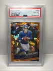 2025 Prizm Jaxson Dart Rookie Card #332 ORANGE ICE Prizm 💎PSA 10💎 RC Pop 4!