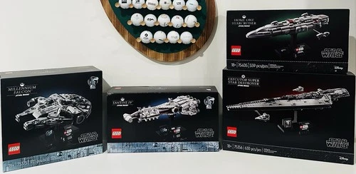 New ListingNEW Lot of 4 LEGO Star Wars: Starships, 75405, 75375, 75376, & 75356