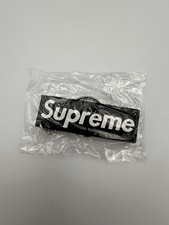 Supreme New York Black Box Logo Rings Keychai...