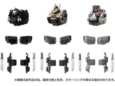 Takara Tomy Diaclone Reboot EX Core & Armament Set 1