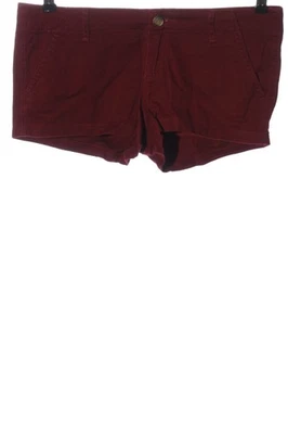 HOLLISTER Short moulant Dames Pantalon court T EU 36 rouge style décontracté - Photo 1/4