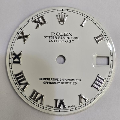ROLEX MIDSIZE 78274 & 178274 DATEJUST ROMAN WHITE DIAL 24 MM (V.GOOD & ORIGINAL)