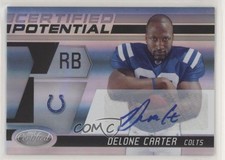 2011 Certified Certified Potential Signatures 26/50 Delone Carter #12 Auto pn1