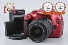 Canon EOS Kiss X50 / Rebel T3 / 1100D Red 12.2 MP 18-55 Lens
