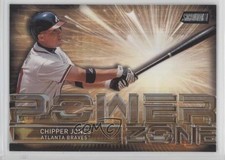 2017 Topps Stadium Club Power Zone Chipper Jones #PZ-CJ HOF 4k8