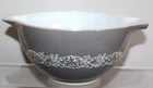 RARE VINTAGE JAJ PYREX GREY HAWTHORNE CINDERELLA BOWL ONLY PRODUCED IN 1964