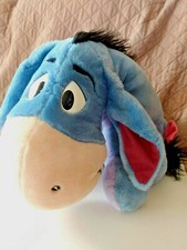 Disney Store Vintage Walt Disney Co. EEYORE Plush Animal Blue Med 18  