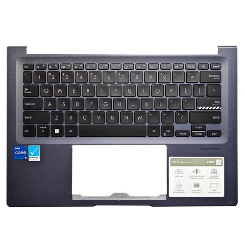 Blue Palmrest US Backlit for ASUS Vivobook X1403Z ZA X1403VA M1403