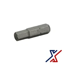 5 mm. Hex Driver Bit, 1" Long by X1 Tools