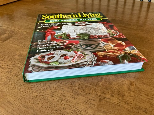 Southern Living: 2001 Annual Recipes Cookbook 1st Printing Color Hardcover - Picture 3 of 6