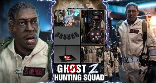 Present TOYS PT-sp58 1:6 Ghostbusters Team Z Agent Action Figure Model Toy - Picture 9 of 9