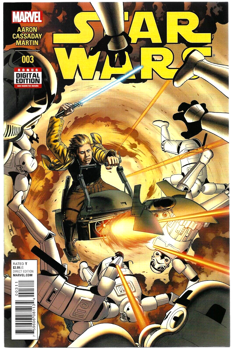 Star Wars - Marvel Comic - (2015) Aaron Cassaday Martin #002 and