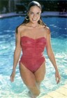 Catherine Bach Transparent Swimsuit  8x10 Picture Celebrity Print