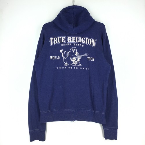 True Religion Hoodi Sweater Cardigan 