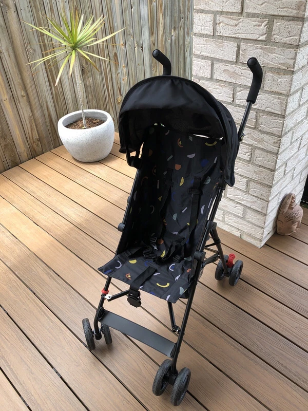 target wooden pram