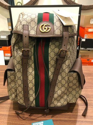 gucci backpack red