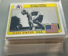 1983 Topps Greatest Olympians Olympic Card 1-99 - You Pick - NM/MT QTY Discount
