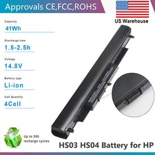 Replacement HS03 HS04 Battery for HP Spare 807957-001 807612-421 240 245 250 US