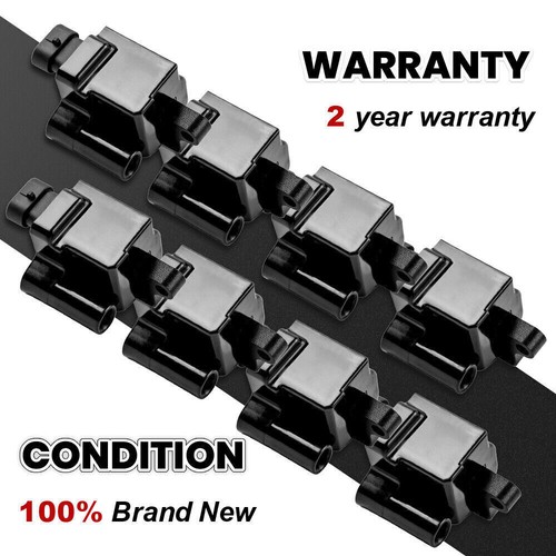 8pcs Ignition Coils For Chevy GMC 4.8L 5.3L 6.0L 8.1L UF271, C1208,521618,50253 - Picture 7 of 22