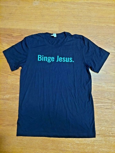 NEW The Chosen Binge Jesus black T 