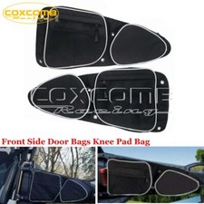 UTV Front Side Storage Door Bags & Knee Pad For Polaris RZR XP 1000 900 Turbo S