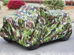 Quad ATV Abdeckplane Wasserdicht – Tarnmuster, 190T Polyester, 145x85x98 Cm, Mit Tragetasche
